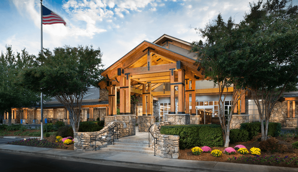 The Crowne Plaza Tennis and Golf Resort in Asheville, North Carolina