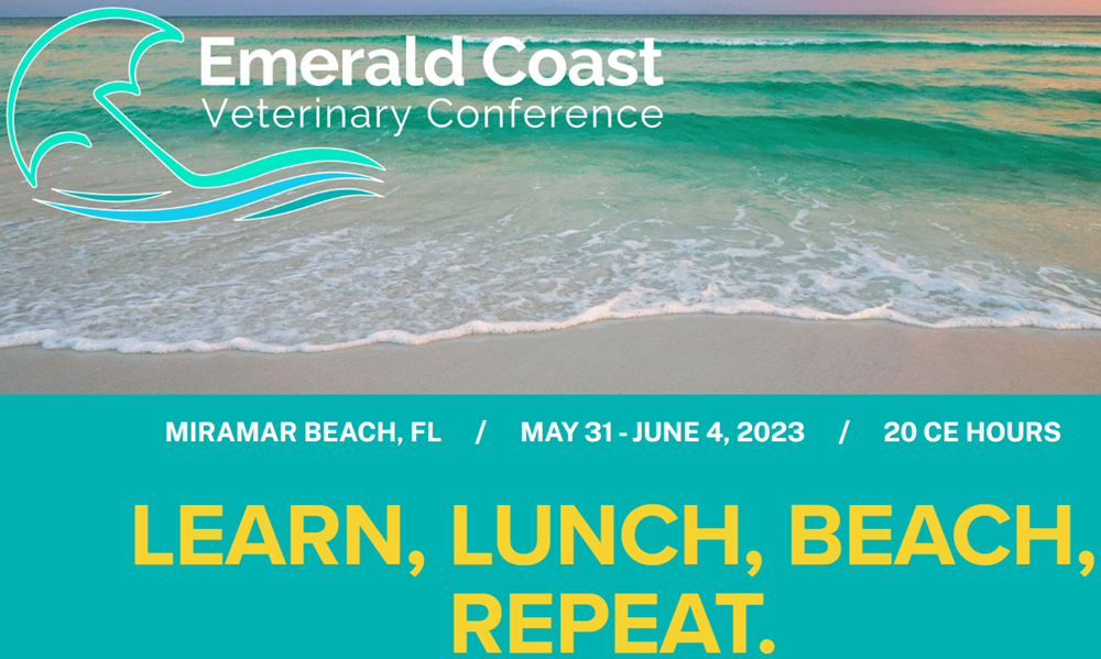 Emerald Coast Veterinary Conference, Miramar Beach, Florida