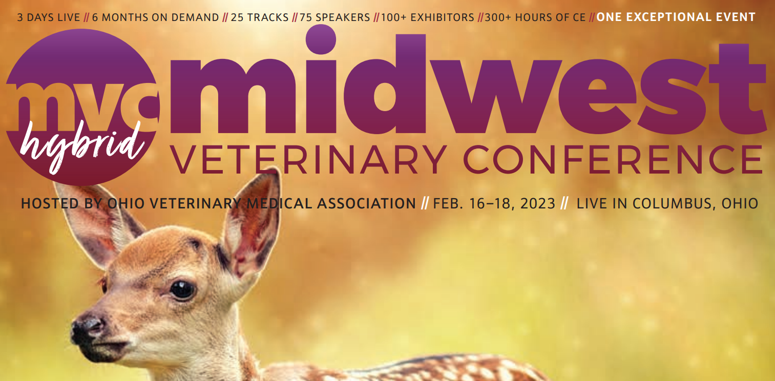 Midwest Veterinary Conference, Columbus, Ohio
