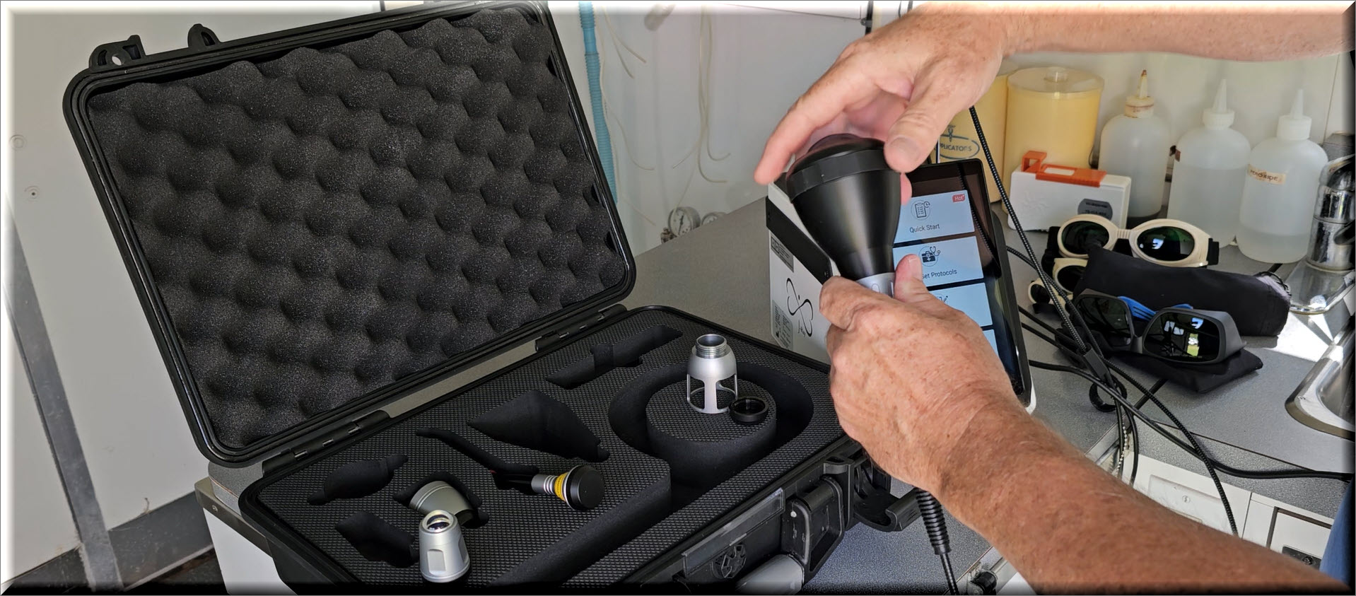 Access Adapters Video for the J-Ray 75 Laser System