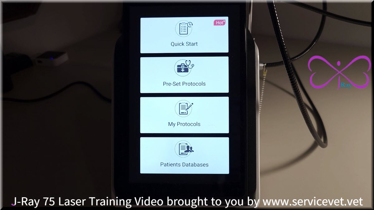 Add Protocol Video for the J-Ray 75 Laser System