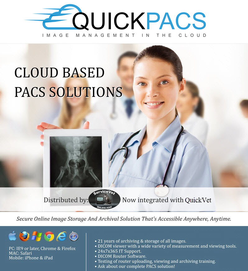 QUICKPACS and the AHMS Work Well Together