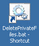 Delete Private Files